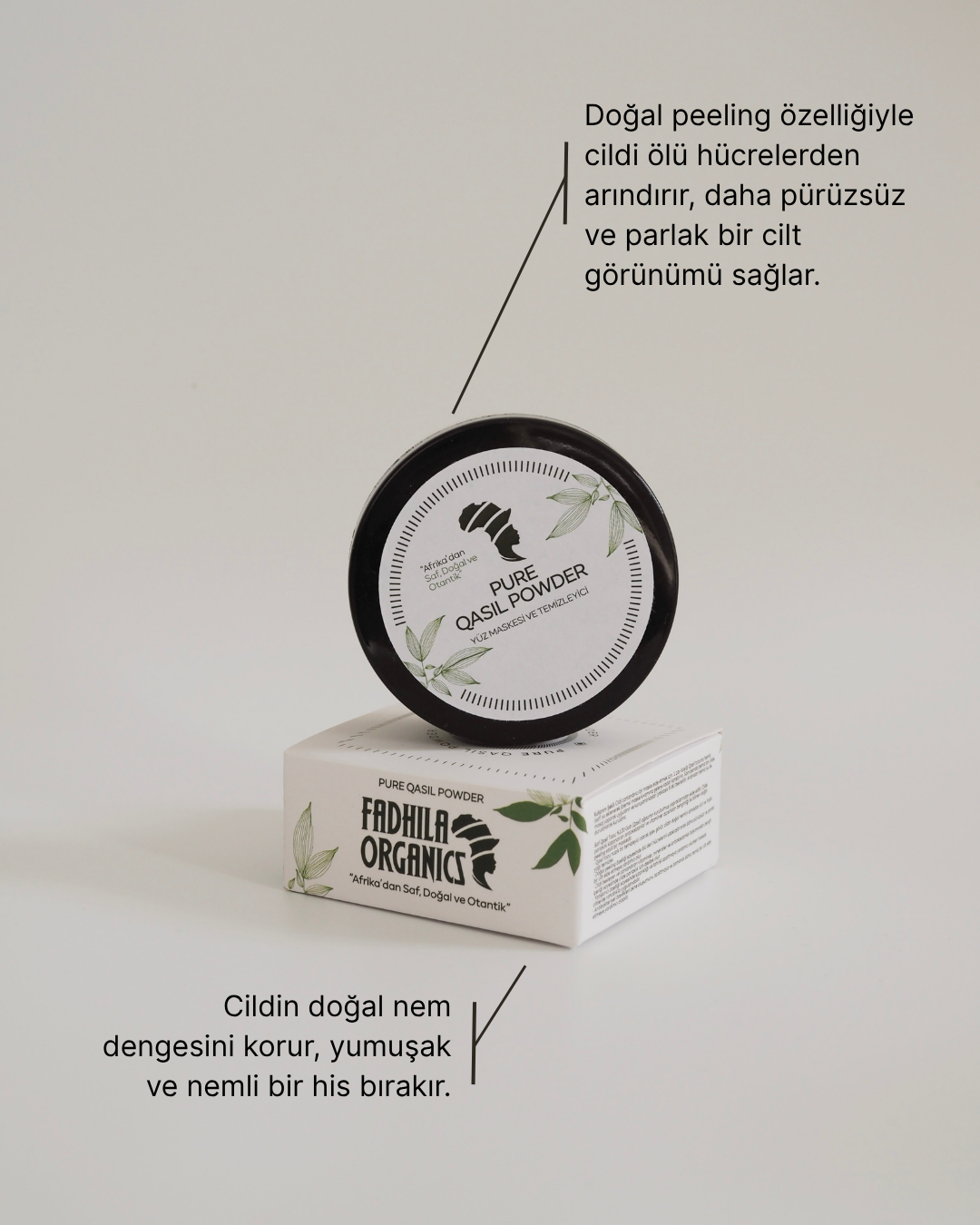 Leke Giderici ve Parlaklık veren %100 Doğal Köpüren Qasil Tozu-25gr