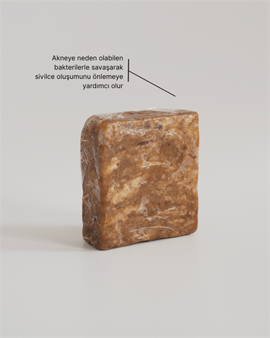 125gr - Afrika Siyah Sabun, %100 Saf ve Doğal