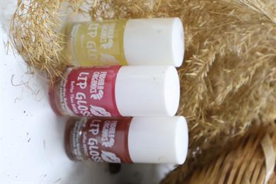 3Lü Doğal Işıltılı Lip Gloss Seti