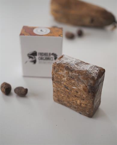 125gr - Afrika Siyah Sabun, %100 Saf ve Doğal