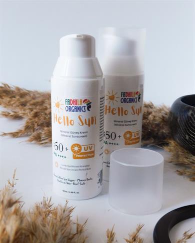 Hello Sun SPF 50+ Çok Yağlı Ciltler İçin Mineral Güneş Kremi - 50 gr