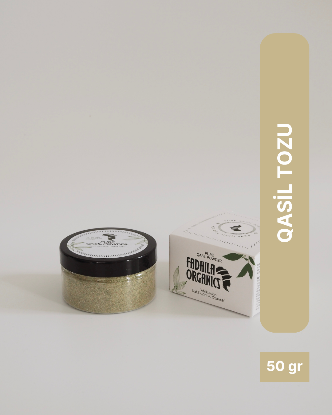 Leke Giderici ve Parlaklık veren %100 Doğal Köpüren Qasil Tozu-50gr