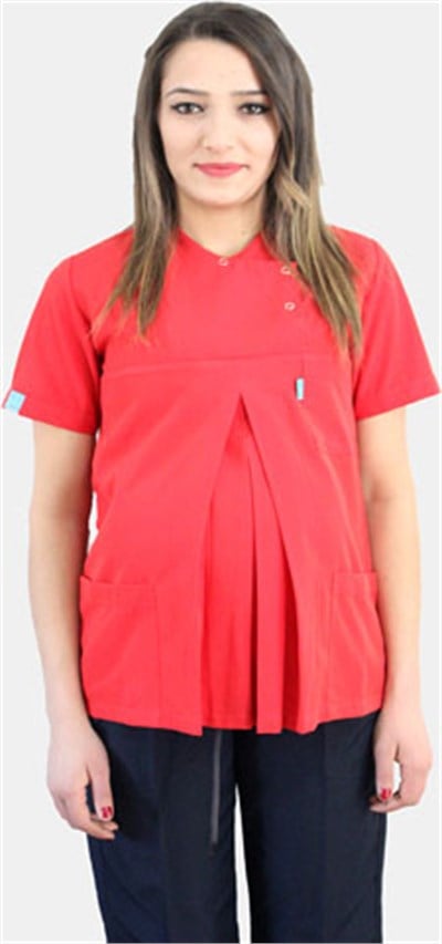 ÖNDEN PİLELİ  ÜÇ ÇITÇITLI HAMİLE TEK ÜST