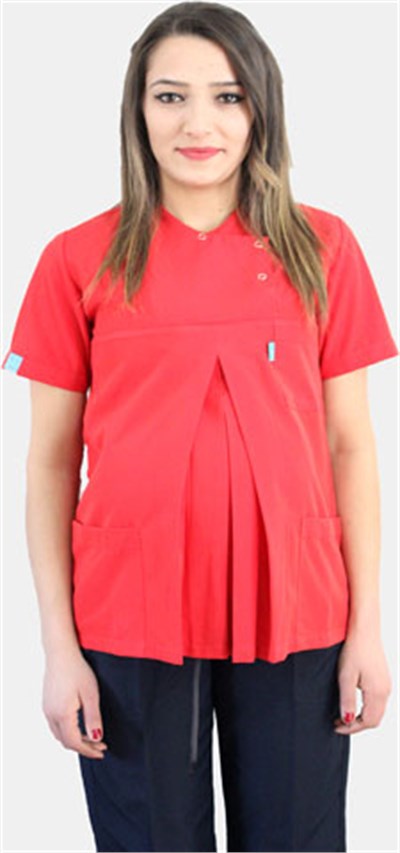 ÖNDEN PİLELİ  ÜÇ ÇITÇITLI HAMİLE TEK ÜST