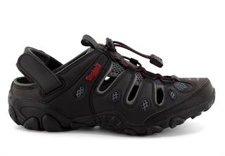 3M 216504 3FX  Cırtlı Siyah Erkek Günlük Sandalet Ayakkabı
