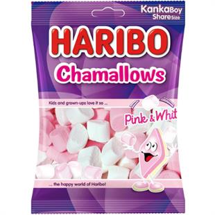 Haribo Chamallwos Pink&White 70 Gr