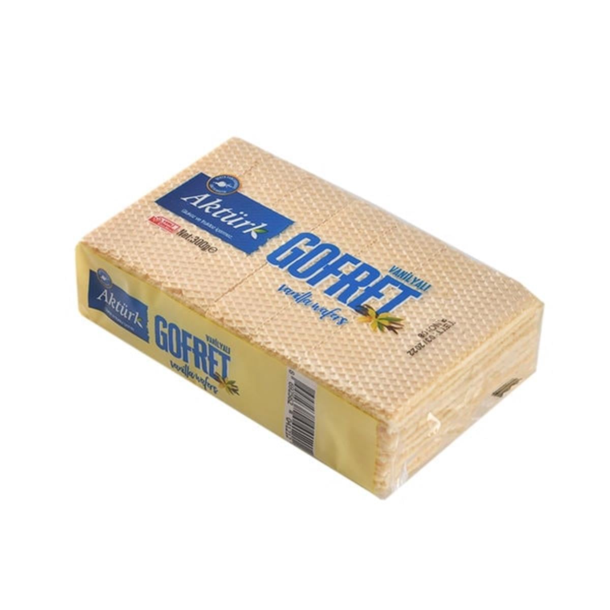 Aktürk Vanilyalı Gofret 300 Gr