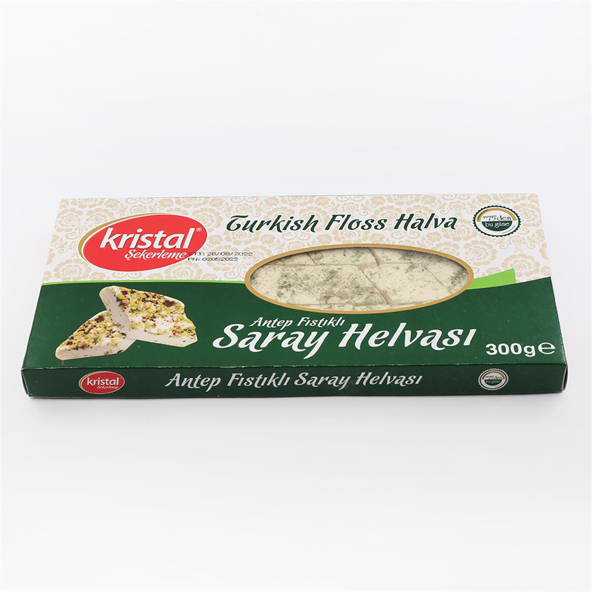 Kristal Antep Fıstıklı Saray Helvası 300 Gr