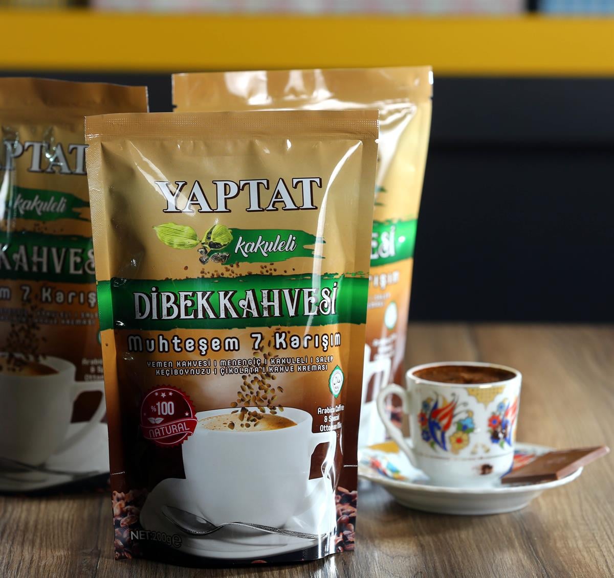 Yaptat Kakuleli Dibek Kahvesi