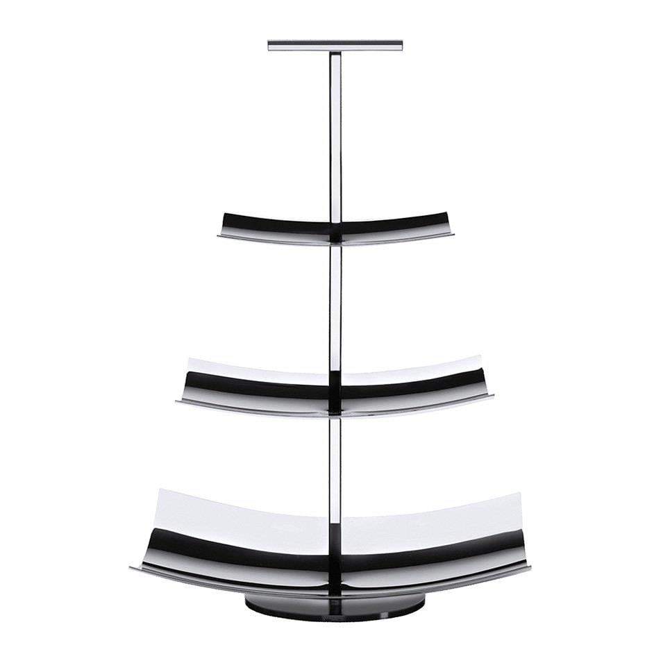 3 Katlı Kare Servis