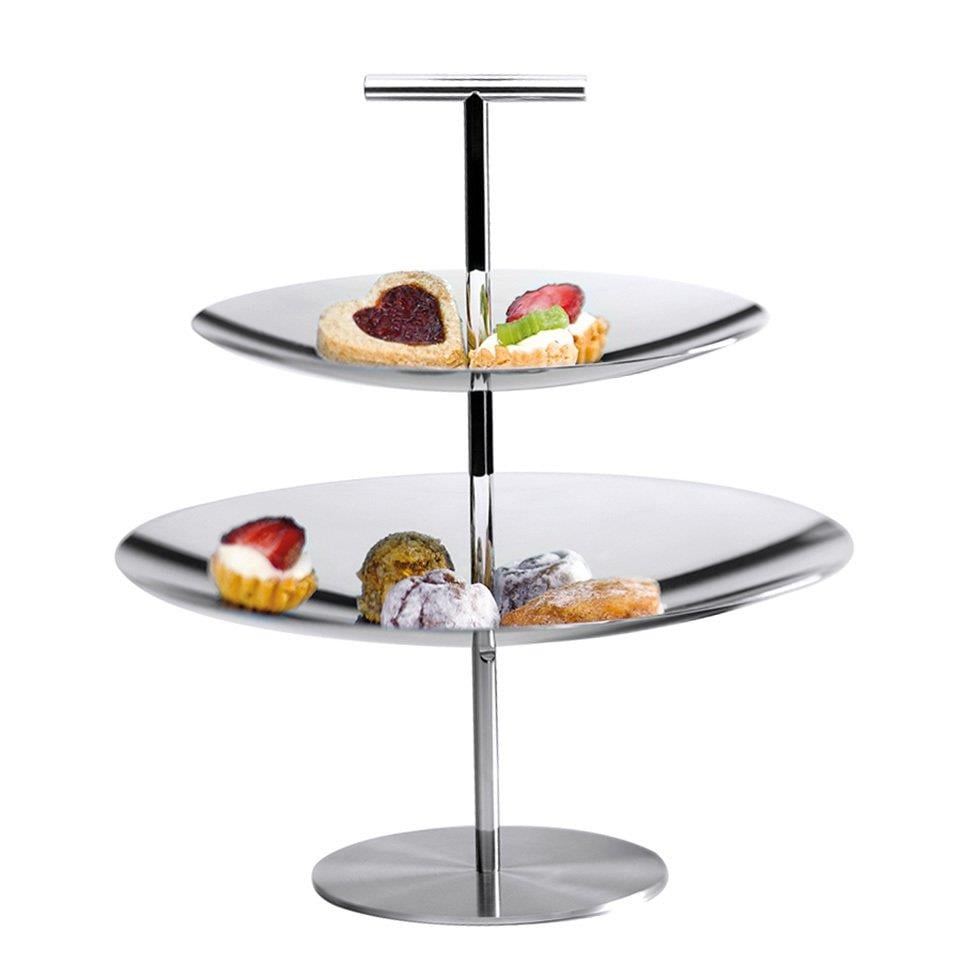 3 Katlı Yuvarlak Servis