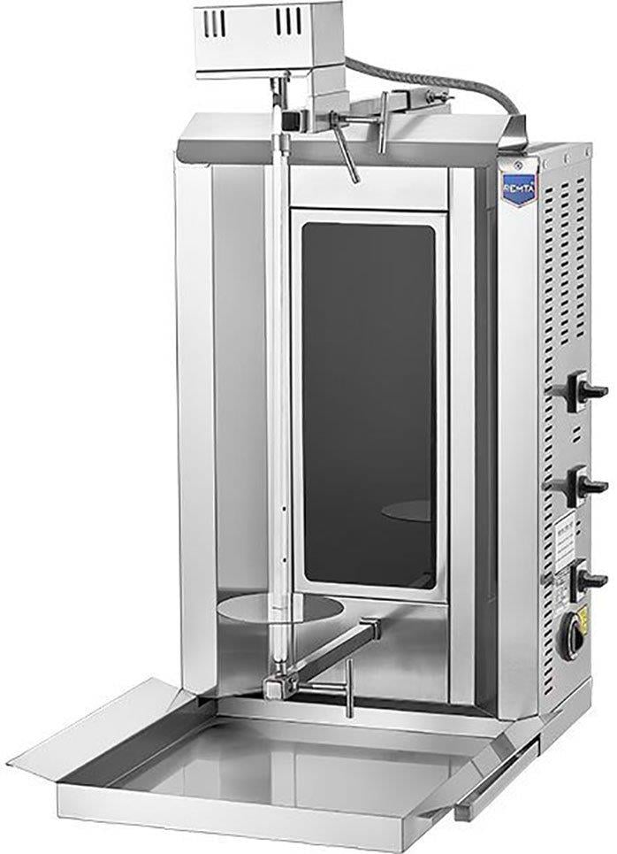 3 Radyanlı Üstten Motorlu Elektrikli Döner Ocağı
