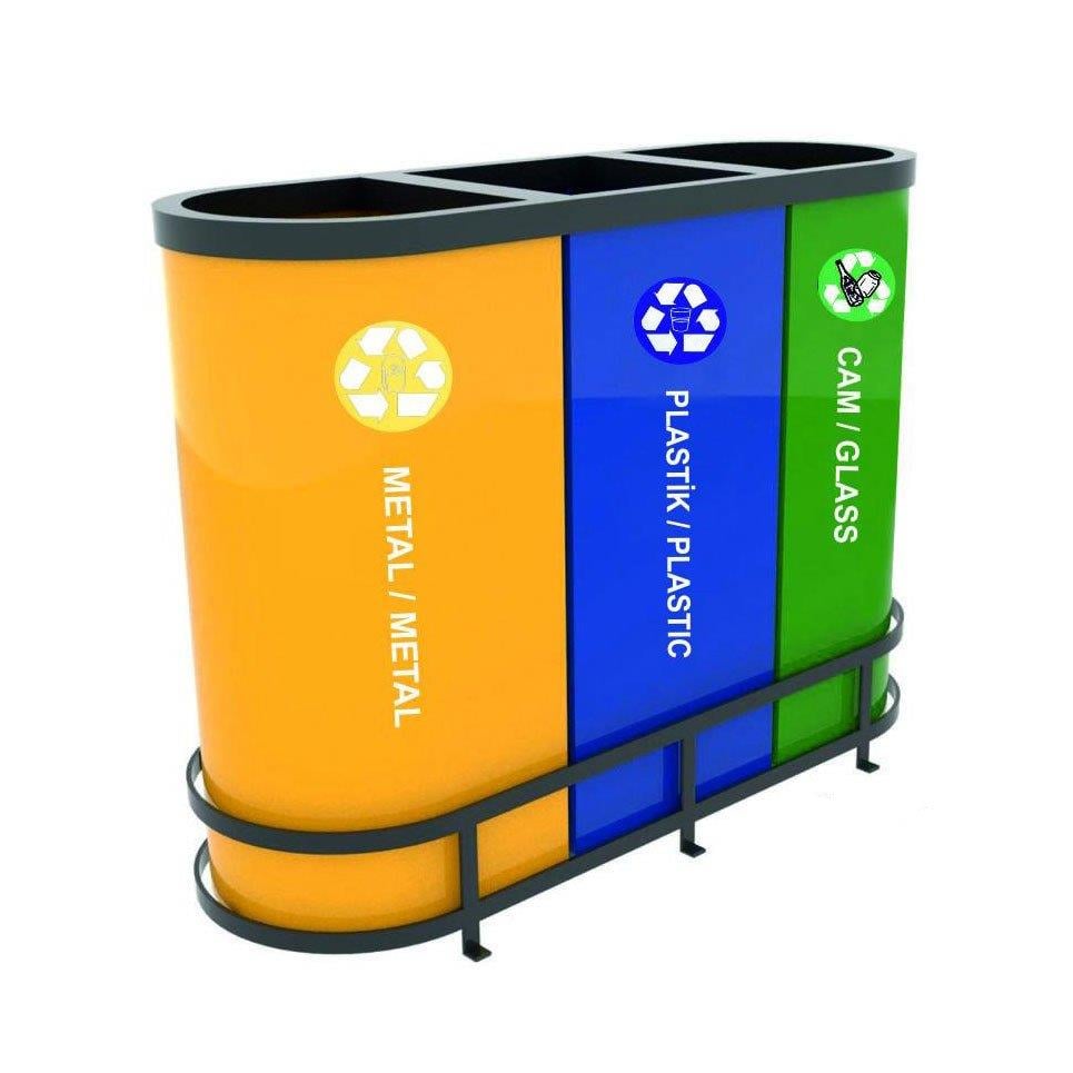 3'lü Geri Dönüşüm Kutusu