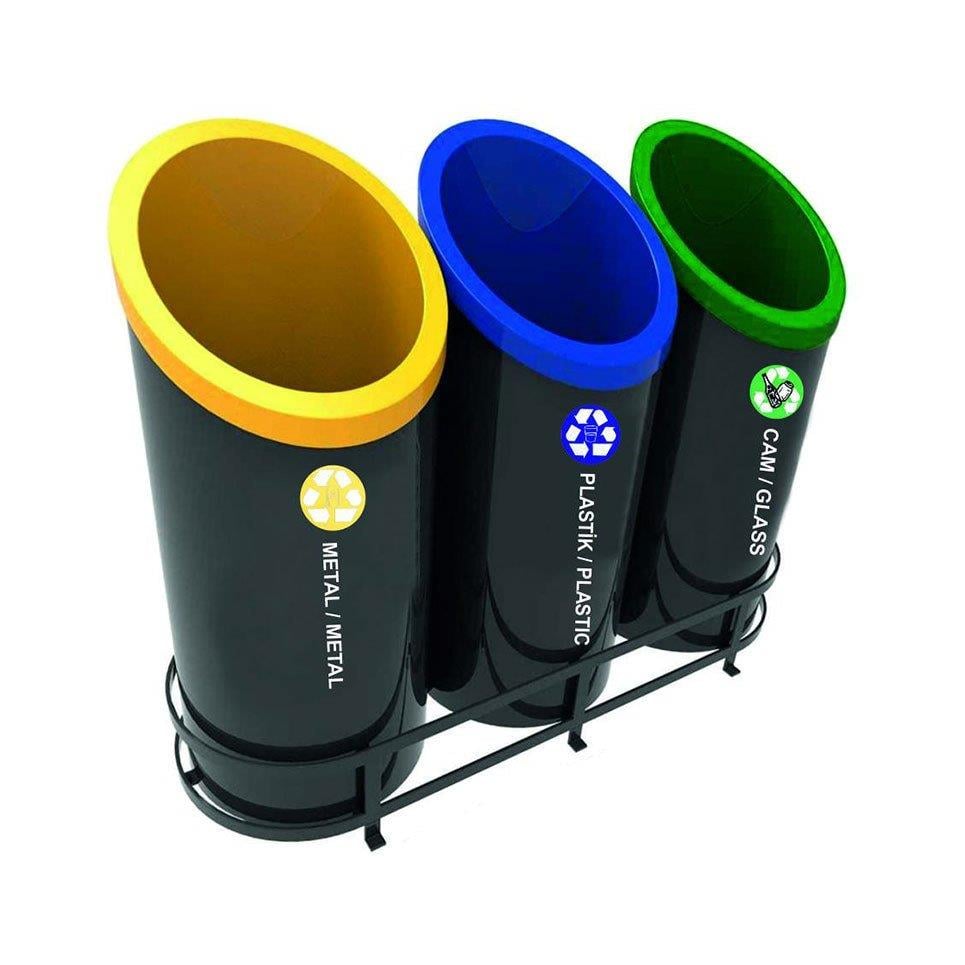 3'lü Geri Dönüşüm Kutusu