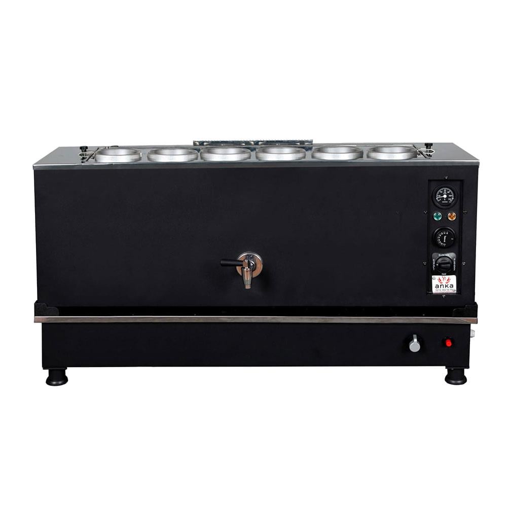 6 Demlikli Black Pro Kompakt Full Otomatik Çay Makinası