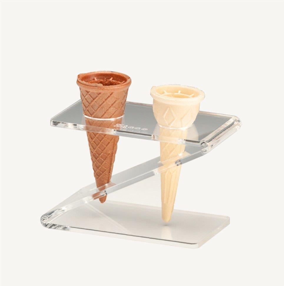 Akrilik Dondurma Servis Standı