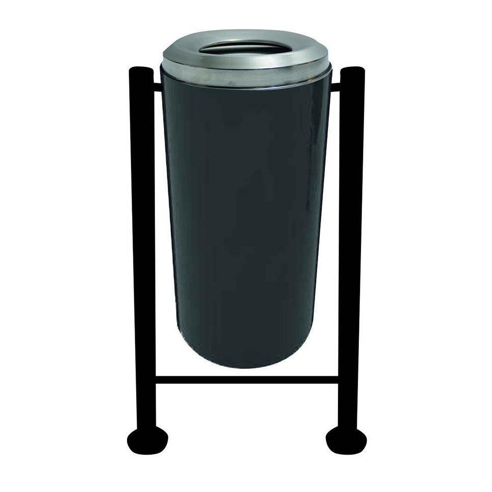 Bahçe Tip Boyalı Çöp Kovası