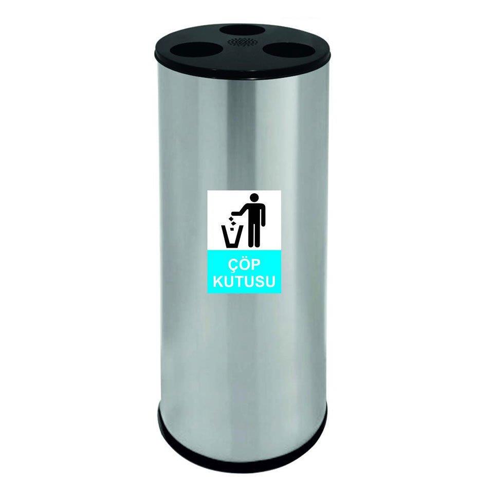Delikli Çöp Kovası