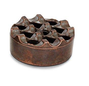 Döküm Bronz Yuvarlak Küllük