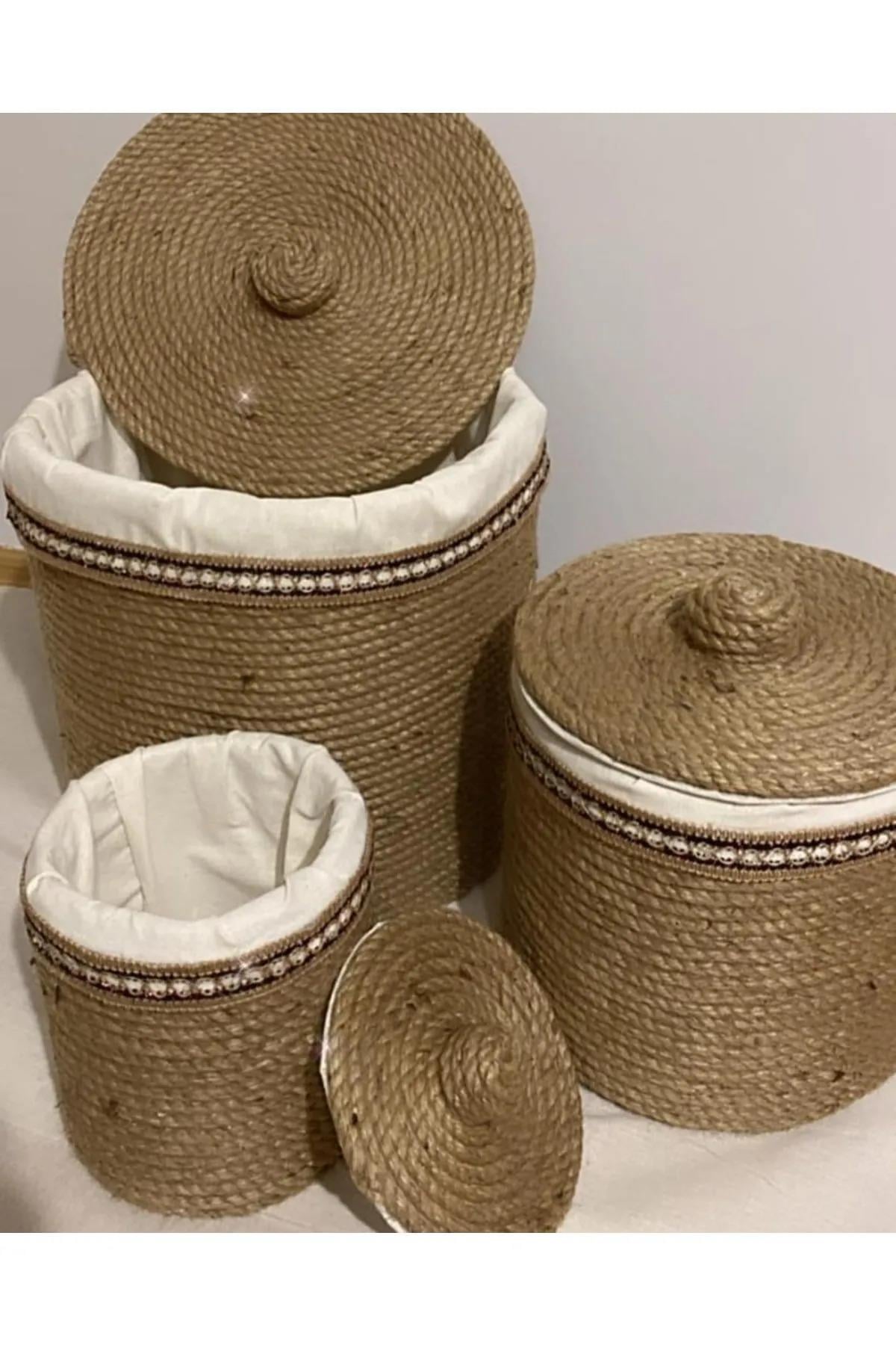 E-10 5 Lİ JÜT MEGA HASIR SEPET *2