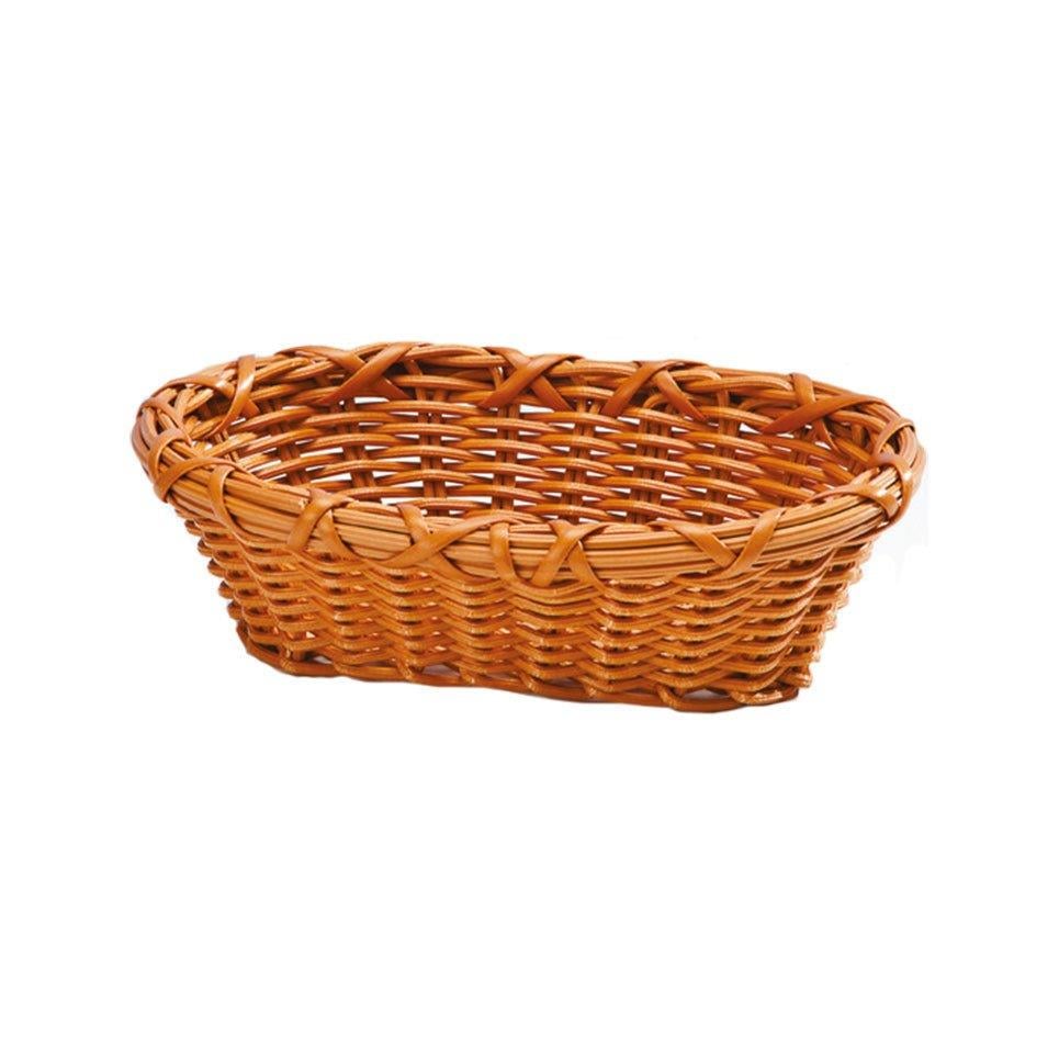 Eğimli Oval Plastik Sepet