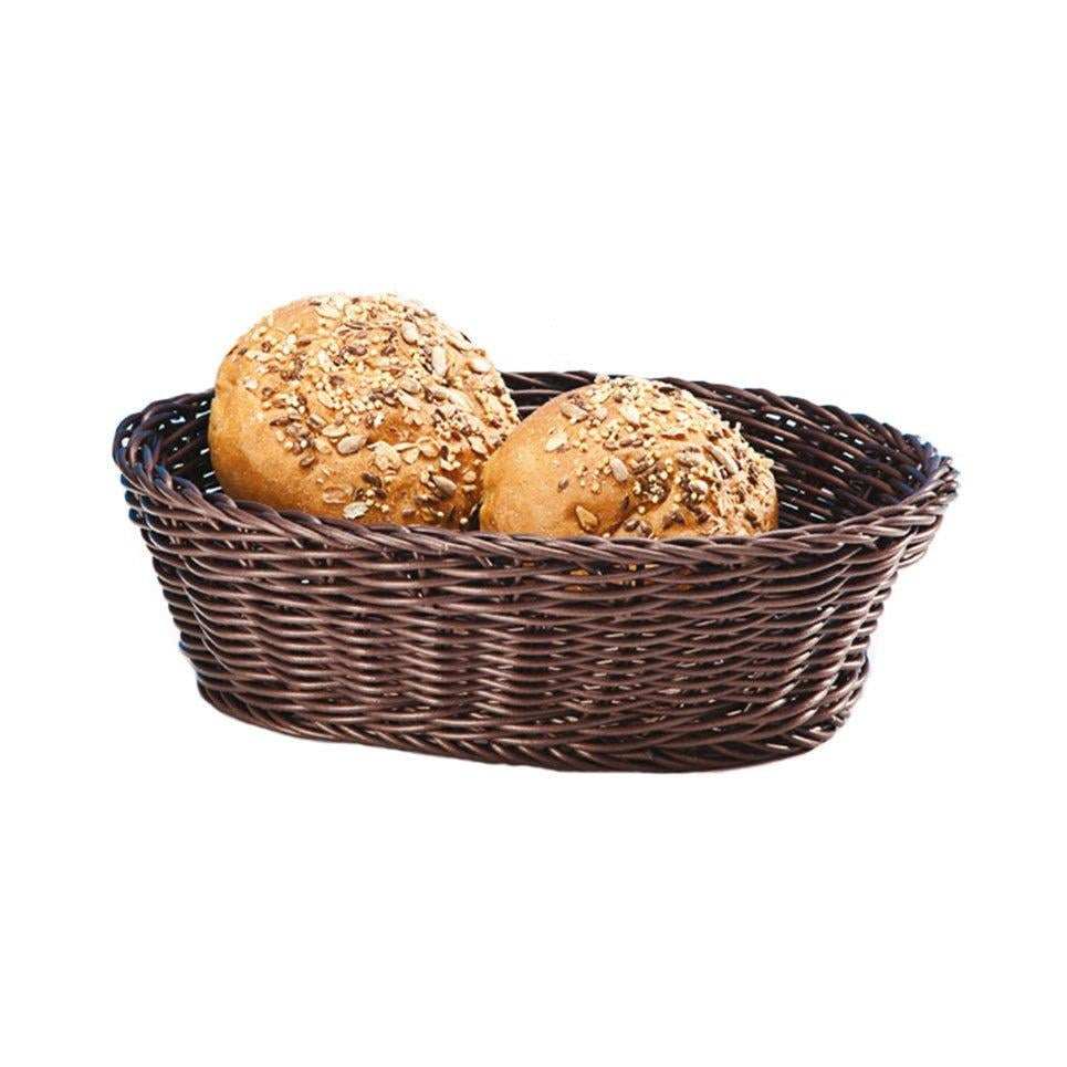 Orta Oval Plastik Ekmek Sepeti