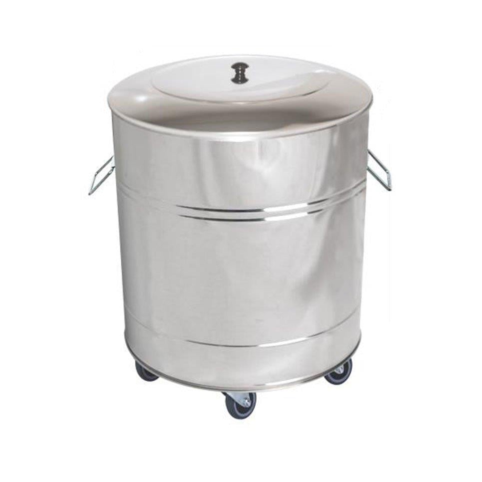 Paslanmaz Manuel Çöp Kovası
