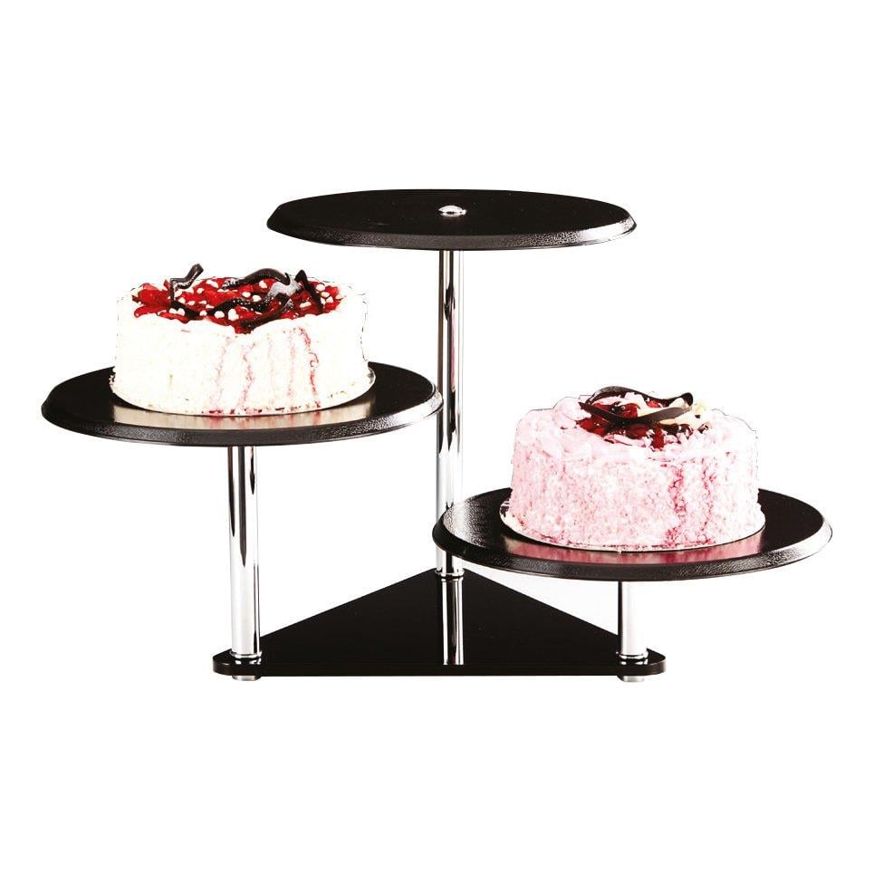 Polikarbonat Teşhir Standı Siyah