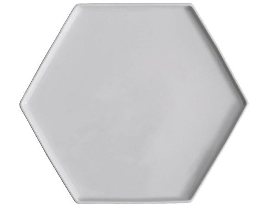 Porselen Altıgen Tabak