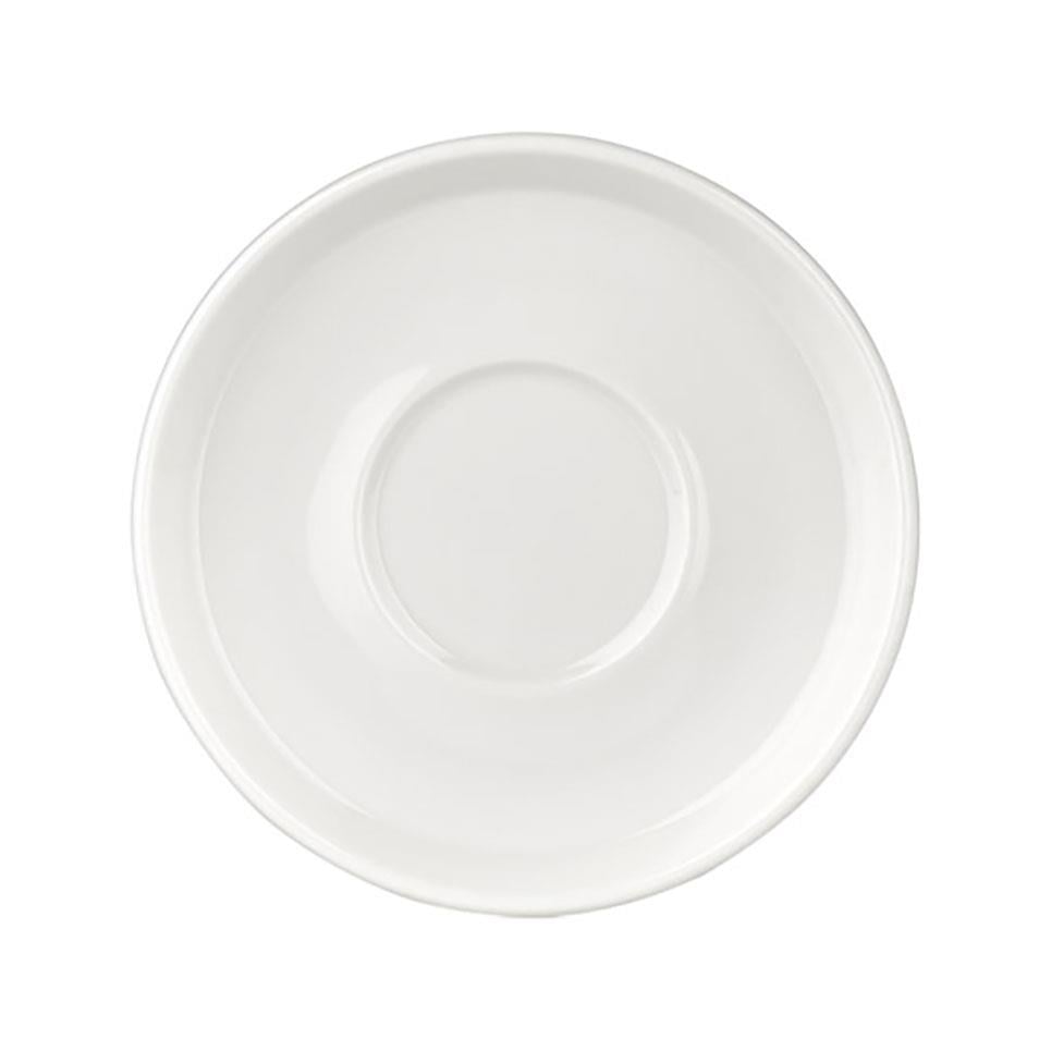 White Smooth 01 Kahve Fincan Tabağı 12,5 cm