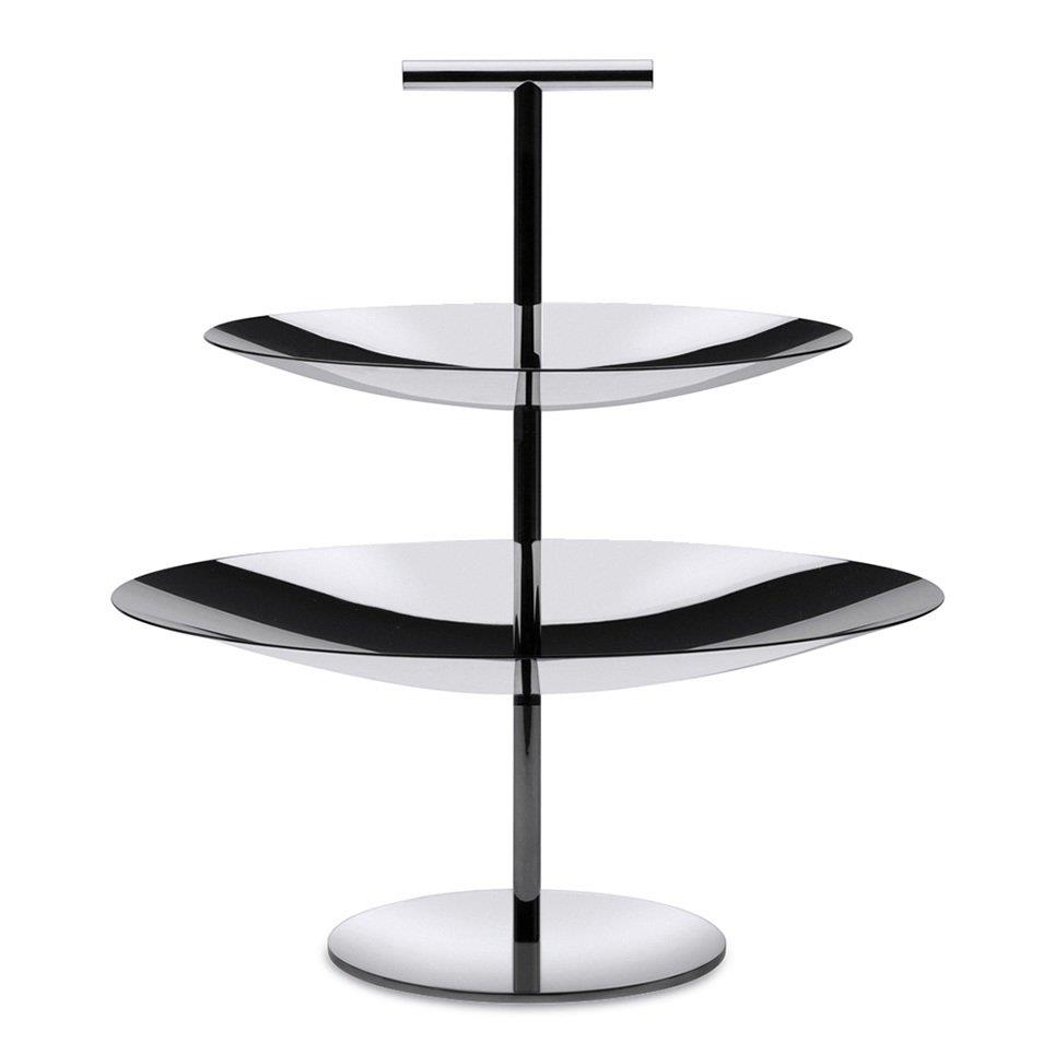 2 Katlı Yuvarlak Servis