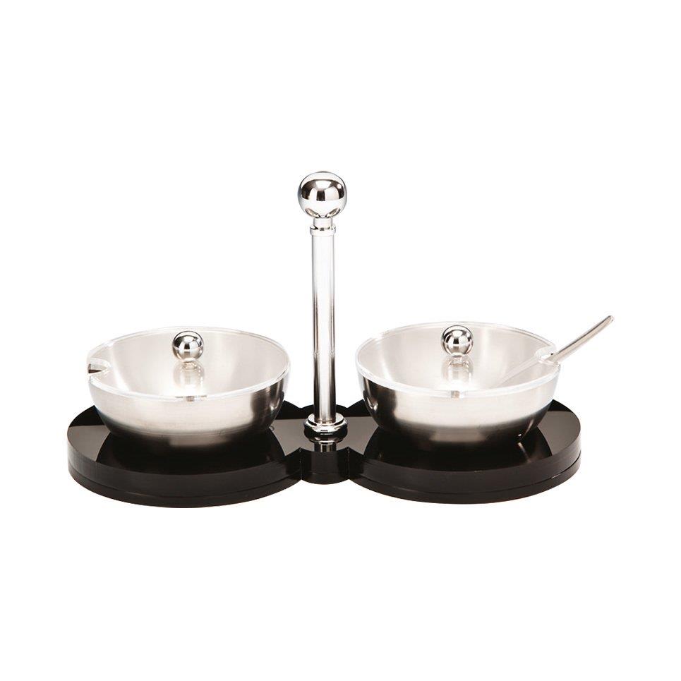 2'li Akrilik Standlı Baharatlık