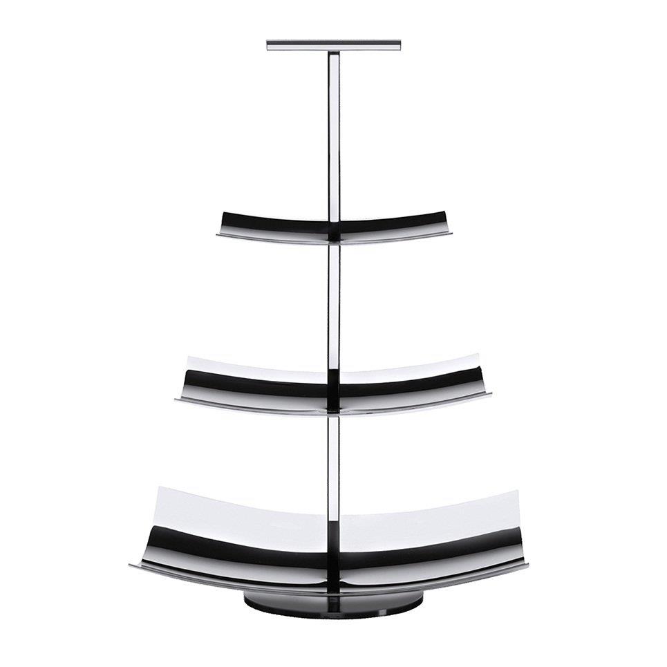 3 Katlı Kare Servis