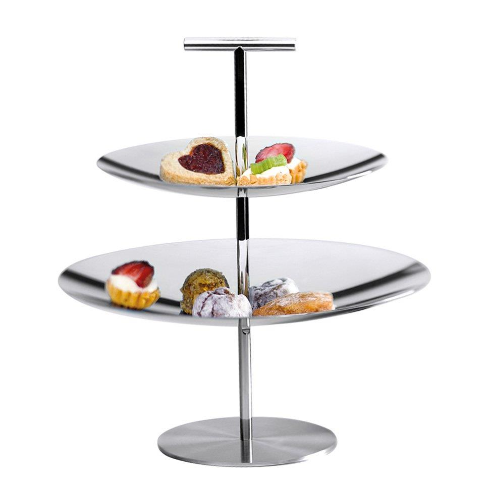 3 Katlı Yuvarlak Servis