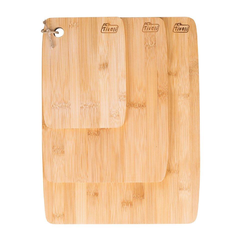 3'lü Bambu Kesme Tahtası