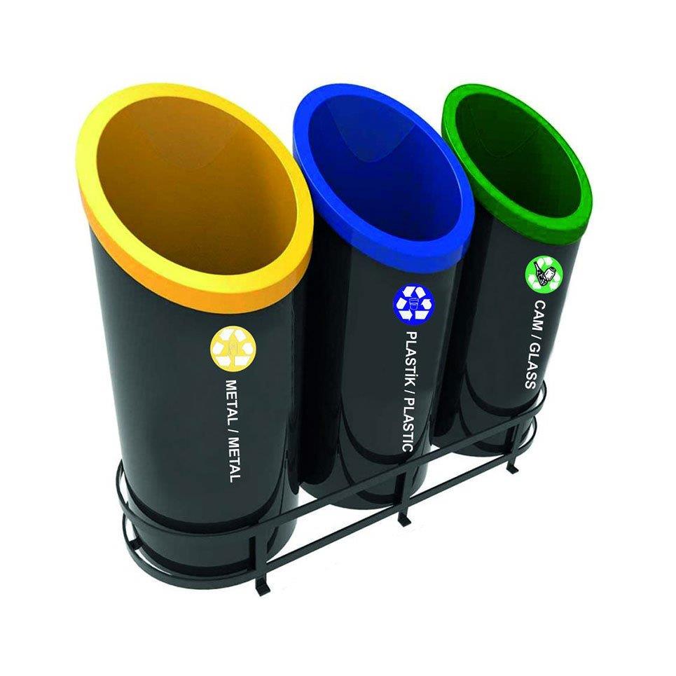 3'lü Geri Dönüşüm Kutusu