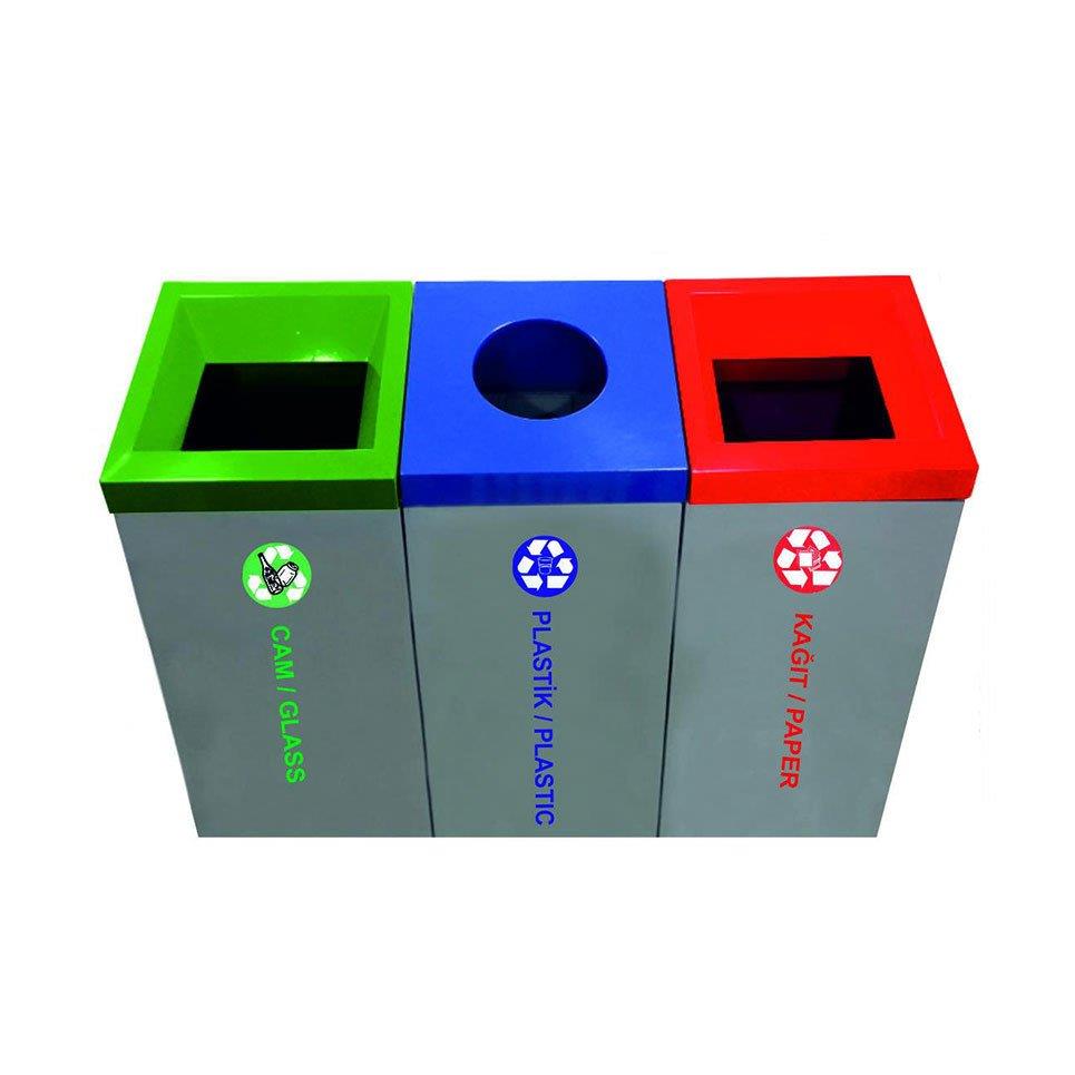 3'lü Geri Dönüşüm Kutusu