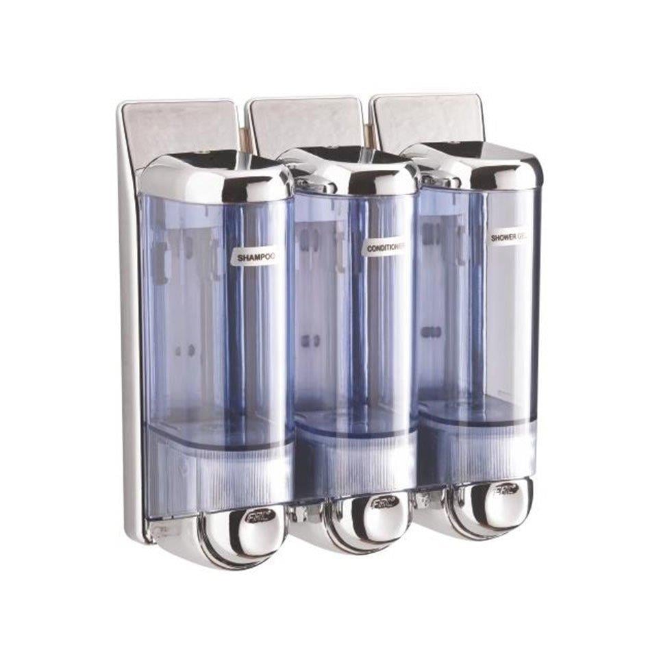 3'lü Plastik Sıvı Sabunluk