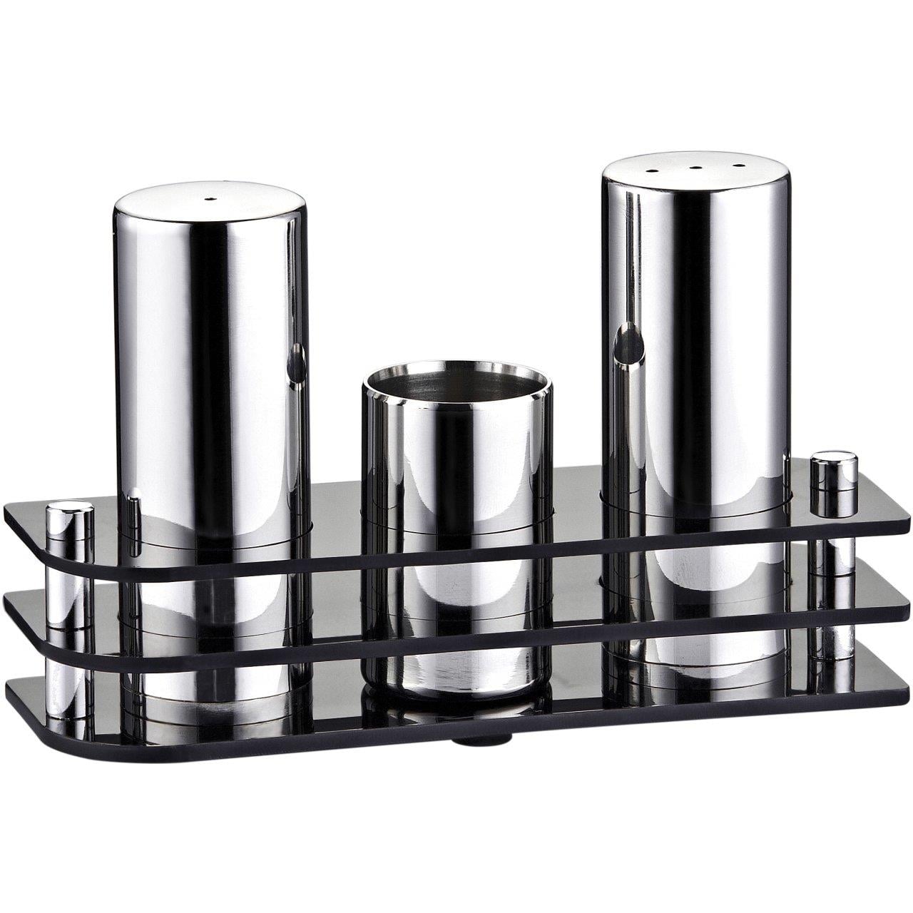 3'lü S Model Tuzluk Takımı (Parlak)