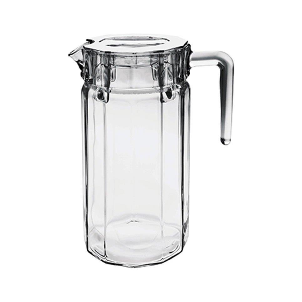 43274 Şeffaf Kapaklı Sürahi