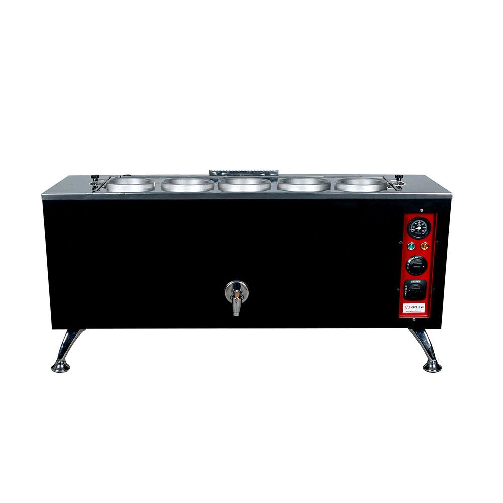 5 Demlikli Black Pro Elektrikli Full Otomatik Çay Makinası