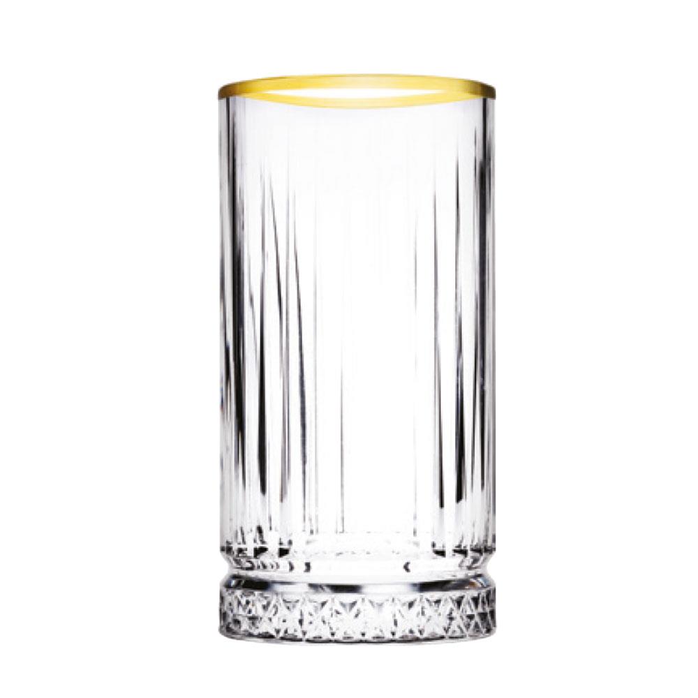 520445 Elysia Altın Yaldızlı Long Drink Meşrubat Bardağı 365 cc