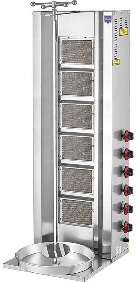 6 Radyanlı Gazlı (CE) Döner Ocağı