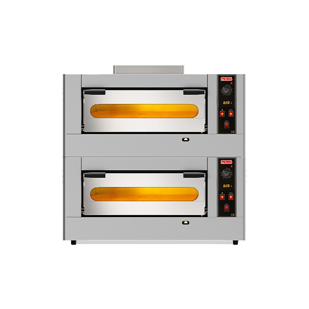 6'lı Double Gazlı Pizza Fırın 