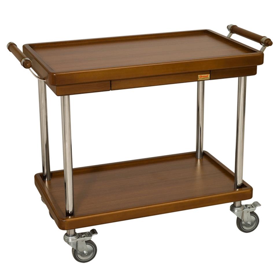 Ahşap Servis Arabası