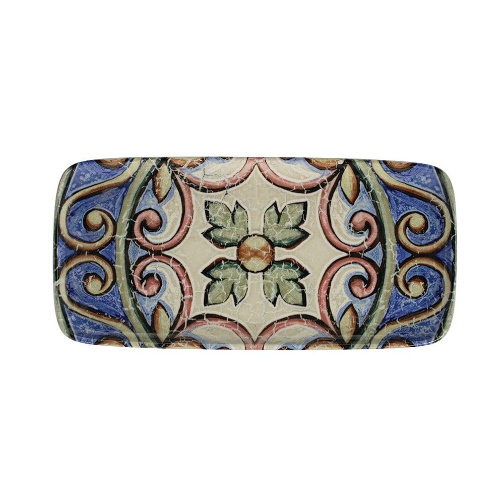 Amalfi Quadro Dikdörtgen Tabak 35 cm (34 * 16) 