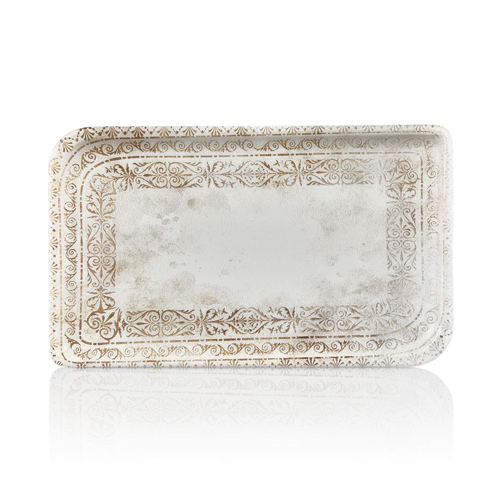 Antico Arel 40 cm Dikdörtgen Tabak 36*21 cm