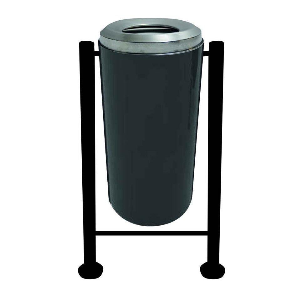 Bahçe Tip Boyalı Çöp Kovası