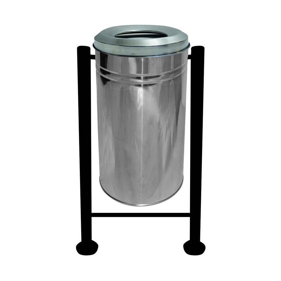 Bahçe Tip Paslanmaz Çöp Kovası