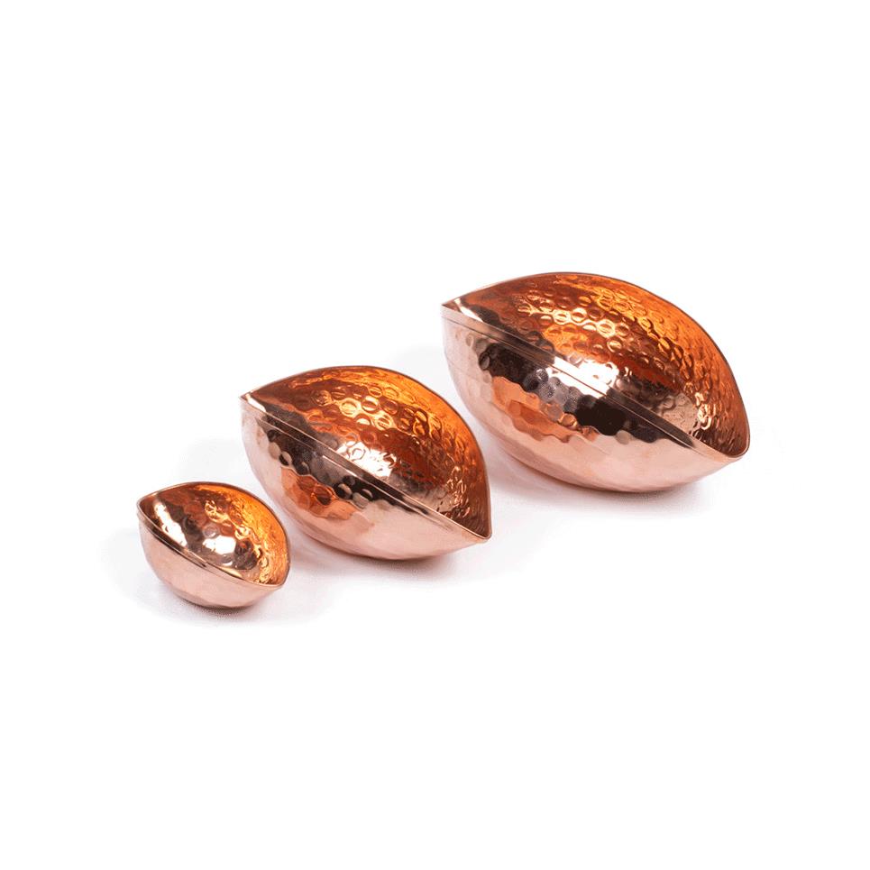 Bakır Deniz Kabuğu Çerezlik Set